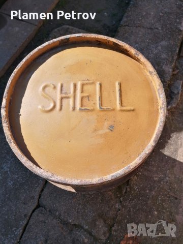 Варел SHELL , снимка 1 - Антикварни и старинни предмети - 34586740