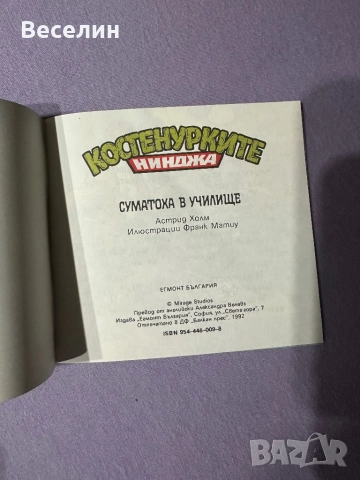 Костенурките нинджа - суматоха в училище, снимка 3 - Детски книжки - 52674595