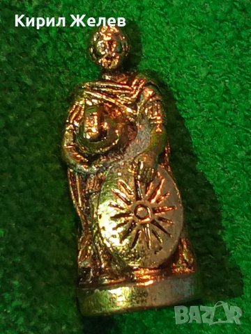 ОЛОВНО ВОЙНИЧЕ СТАРА МЕТАЛНА ФИГУРКА за ШАХ ВОИН ЧОВЕЧЕ НИКЕЛИРАНО 24403, снимка 2 - Колекции - 34561304