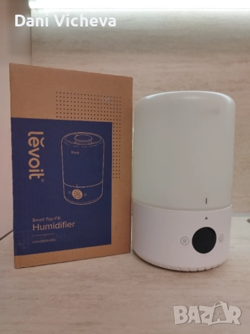 Овлажнител за въздух Levoit Smart Top-Fill, снимка 4 - Овлажнители и пречистватели за въздух - 52731852