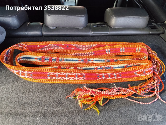 Автентичен стар колан за народна носия , снимка 2 - Антикварни и старинни предмети - 53222793