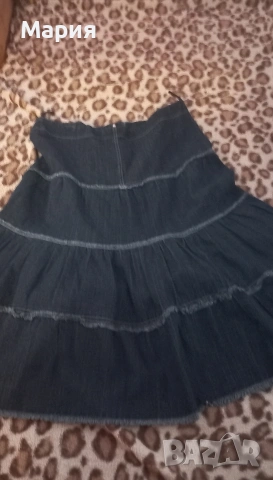 Дълги дънкови поли , снимка 4 - Поли - 53656214