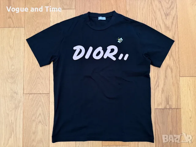Тениска Dior x KAWS
