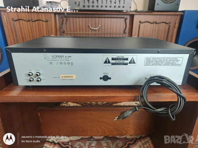 Luxman K-100 Двуглав Стерео Дек, снимка 8 - Декове - 53514355