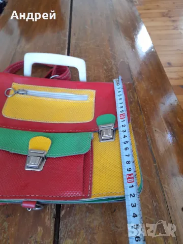 Стара ученическа чанта #17, снимка 6 - Други ценни предмети - 50224373