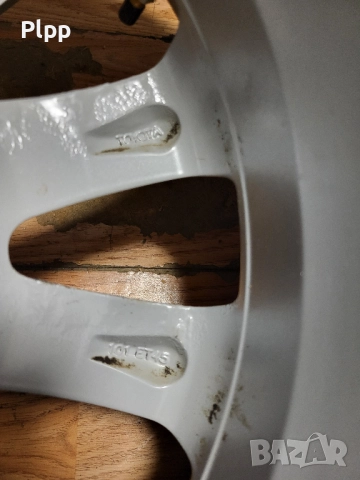 джанти 16" 5х114,3 Toyota гуми 205/55/16 Bridgestone зимни, снимка 7 - Гуми и джанти - 52484549