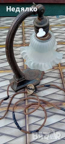 Стара австрийска настолна лампа,1900г,работеща, снимка 16 - Антикварни и старинни предмети - 35204139
