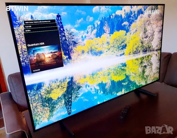 Телевизор - Samsung 50 ИНЧА - QLED - SMART TV - UHD - HDR !, снимка 7 - Телевизори - 52423562