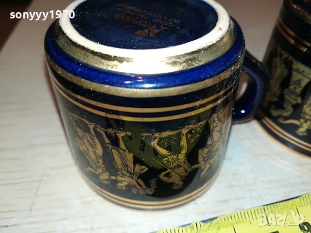 neofitou-hand made 24k gold-made in greece 4бр чашки за кафе 0206231626, снимка 11 - Колекции - 40917512