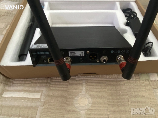 SHURE ULXD 24 BETA 58 ULXD4E + ULXD2/B58 Вокален Безжичен Микрофон Комплект Без Бартери Цена в Евро, снимка 6 - Други - 53454305