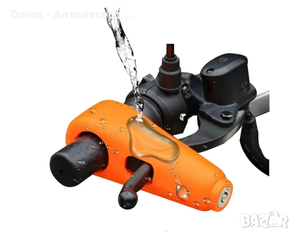 Заключващо устройство с аларма за мотор, мотопед, електрическа тротинетка, скутер, велосипед и ATV , снимка 7 - Аксесоари за велосипеди - 53721833