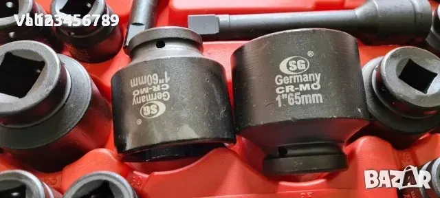 Гедоре за камиони на 3/4", 26 части от 21-65 мм, снимка 3 - Гедорета - 50730288