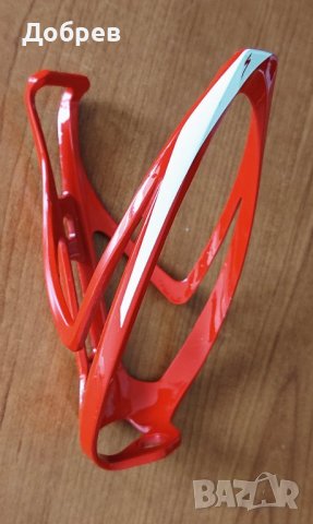 КОШНИЧКА за БУТИЛКА БИДОНЧЕ SPECIALIZED RIB II WHITE RED, снимка 3 - Аксесоари за велосипеди - 39724979