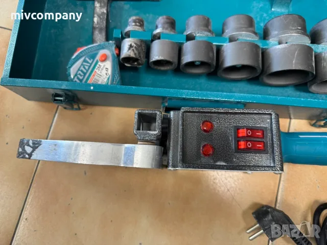 Поялник за полипропилен Total F20-63mm 800/1500w, снимка 6 - ВИК - 55776582