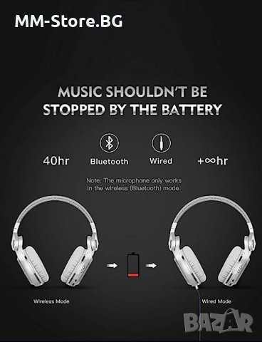 Bluetooth Слушалки Bluedio T2s , снимка 2 - Bluetooth слушалки - 41446684