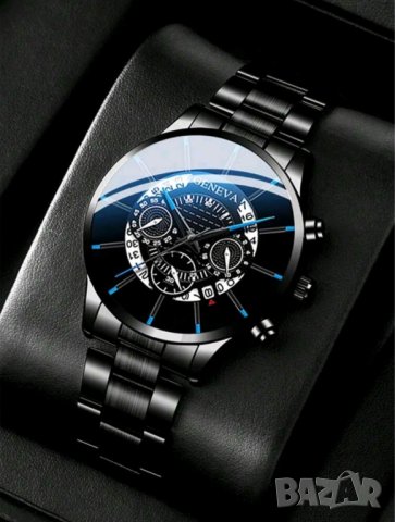 Geneva кварцов мъжки часовник , снимка 2 - Мъжки - 42012818