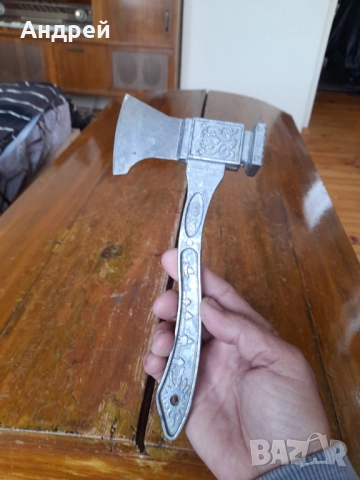 Старо чукче за месо,чук,сатър #18, снимка 2 - Други ценни предмети - 52203647