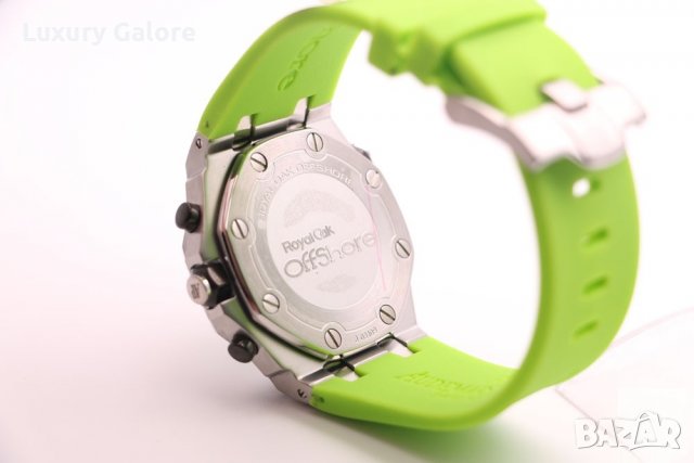 Мъжки часовник Audemars Piguet Royal Oak Offshore Diver Lime Green с кварцов механизъм, снимка 3 - Мъжки - 39306555