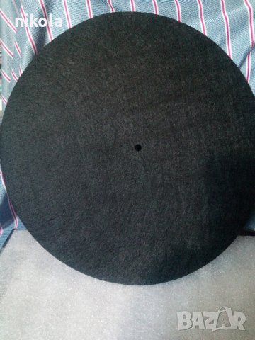 Филцова подложка/замества гумената/ за грамофон 15лв, снимка 2 - Грамофони - 39191852