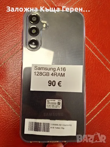 Телефон Samsung A16, снимка 2 - Samsung - 56127496