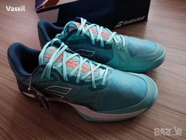 NEW! тенис маратонки BABOLAT JET MACH3 CLAY MEN 46, снимка 4 - Тенис - 53396913