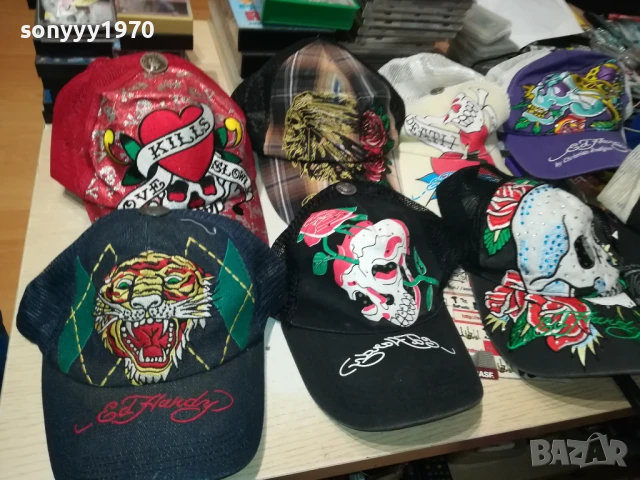 ED HARDY 45ЛВ ЗА 1БР-МАРКОВИ ШАПКИ 1608251619