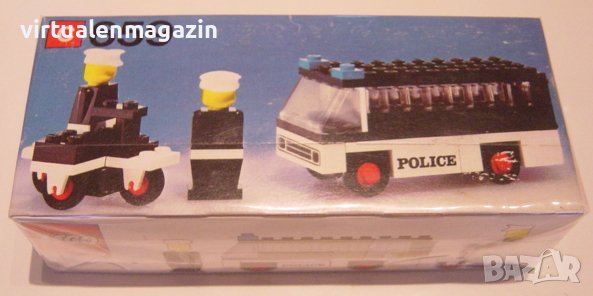 Много стар Конструктор Лего - LEGO Police 659 - Police Patrol with Policemen, снимка 5 - Колекции - 42170496