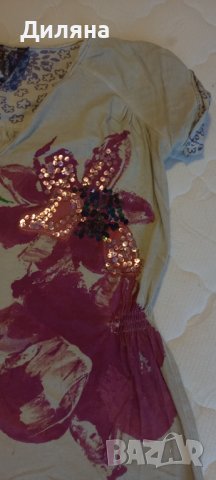 Туники Desigual M-L и подарък топ, снимка 2 - Туники - 38842354