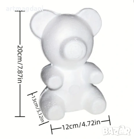 Мече от стиропор за DIY проекти, снимка 2 - Други - 53441880