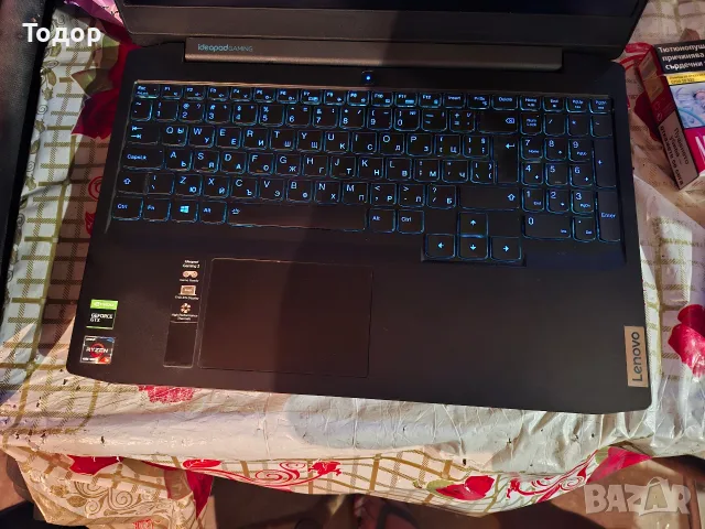 lenovo idiapad gaming 3 za prodawane  izpolzvano , снимка 9 - Лаптопи за игри - 55746726