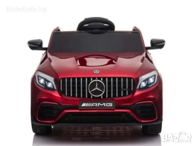 Mercedes-Benz GLC 63 12V – Детска акумулаторна кола, Червена, EVA гуми, снимка 3 - Детски велосипеди, триколки и коли - 49755322