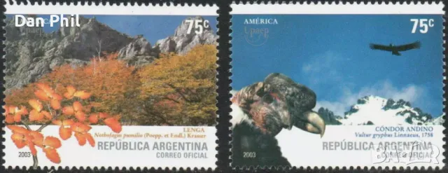 Аржентина 2003 "Флора и фауна" - чиста серия, снимка 1