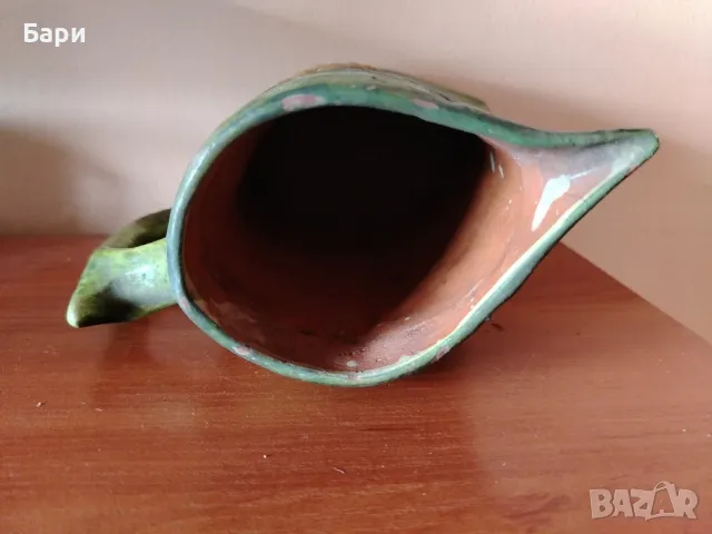 Стара красива кана - Троянска керамична, снимка 7 - Колекции - 50201212