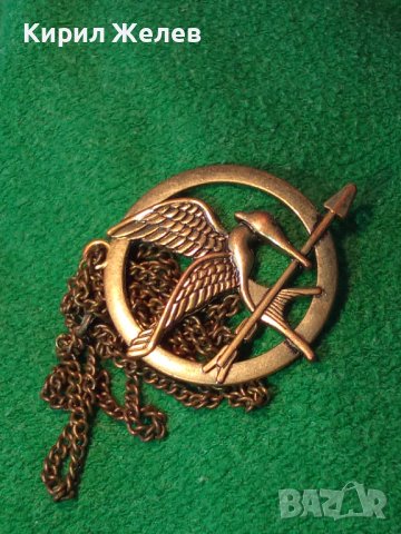 ФИГУРАЛЕН НЕО - ГОТИКА МЕСИНГОВ АРТ МЕДАЛЬОН с ВЕРИЖКА 25187, снимка 9 - Колиета, медальони, синджири - 35364000