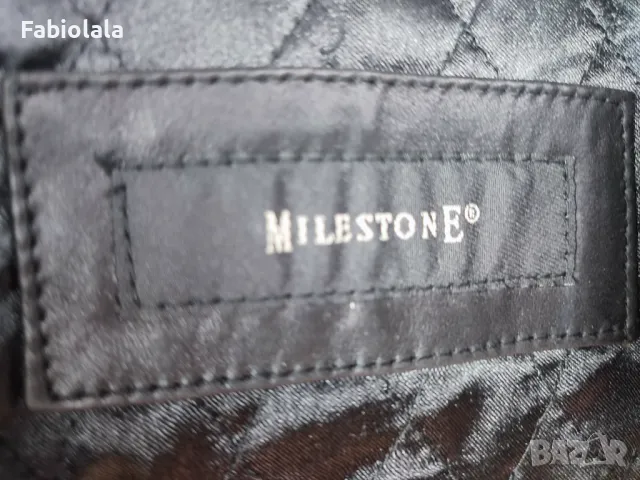 Milestone leather coat XXL, снимка 10 - Якета - 47331819