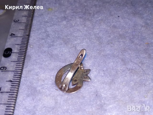 СТАРА СКЪПОЦЕННА АНГЛИЙСКА СРЕБЪРНА РЕТРО АРТ ОБЕЦА ЦВЕТЕ СРЕБРО925 с ИСКРЯЩИ ФАСЕТ ЦИРКОНИ 35261, снимка 8 - Обеци - 39643761