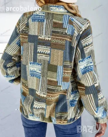 Модно дамско преходно ежедневно яке, 7цвята , снимка 7 - Якета - 48336671