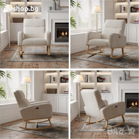 Люлеещ се фотьойл, стол за кърмене или друго MEXUS, снимка 5 - Дивани и мека мебел - 53472605