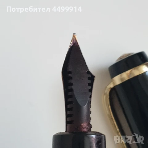 Рядка писалка KAWECO DIA 02G със златен писец 14 карата, снимка 5 - Други ценни предмети - 51237685