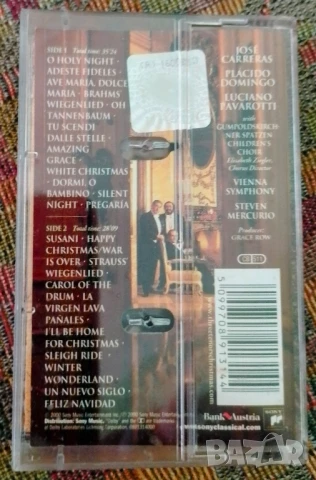 Тримата тенори оригинална касетка , снимка 2 - Аудио касети - 51272776