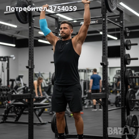 Удобен и дишащ еластичен бинт за облекчаване на болки и натоварвания в лакътя Elbow Support