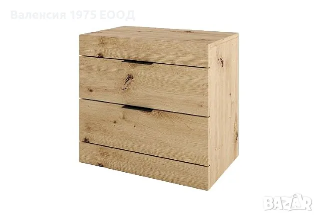 Нощно шкафче с две чекмеджета Сити 3074( различни цветове), снимка 8 - Шкафове - 46494073