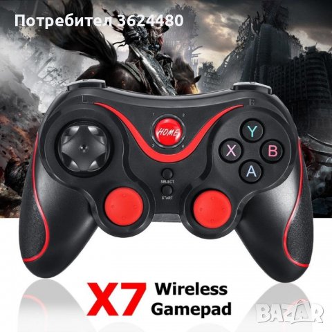 Джойстик за телефон iOS, Android, Windows, Безжичен, Блутут, снимка 8 - Друга електроника - 40108377