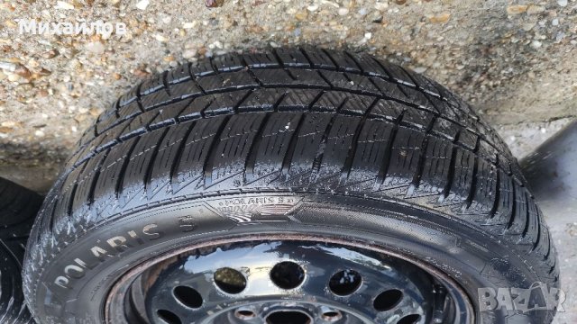 Железни джанти 16 цола с зимни гуми от Форд Галакси 2001г., снимка 2 - Части - 40911370