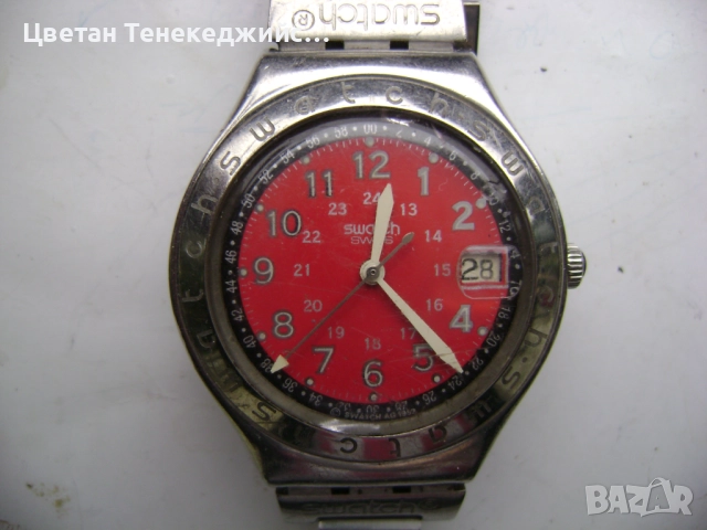 Продавам 5 броя кварцови часовника Swatch и Casio, снимка 4 - Мъжки - 52577242