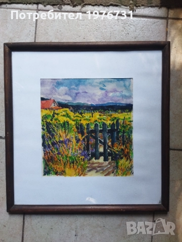 Акварел на Дора Съботинова 