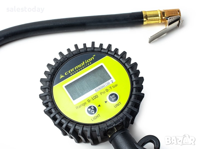 Дигитален манометър, 7 BAR, снимка 5 - Аксесоари и консумативи - 51742342