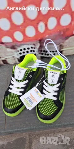 Английски светещи полукецове Geox, снимка 8 - Детски маратонки - 50026124