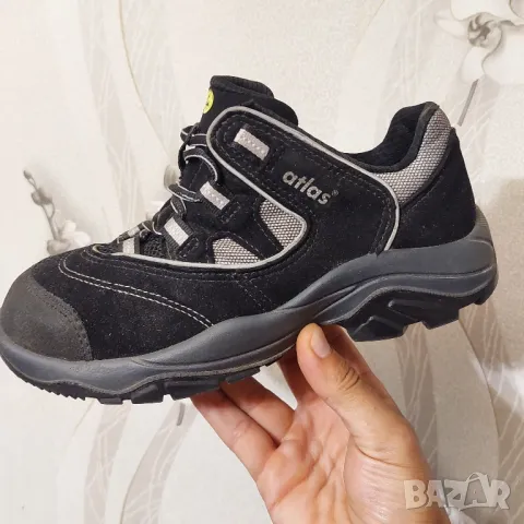 Atlas CF 4 EN345 S1 номер 38 работни предпазни обувки с бомбе, снимка 6 - Други - 47488555