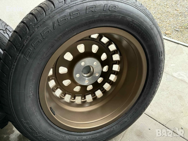 Оригинални Джанти BORBET 18 ки 5x118 С гуми CONTiNENTAL CROSS CONTACT 255 / 55 R 18 (чисто нови) , снимка 12 - Гуми и джанти - 52527698